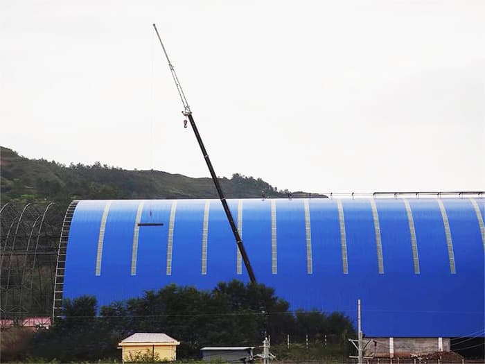 临湘煤棚网架工程